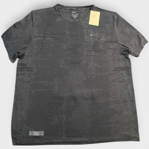 Nike Dri-FIT ADV Running Division Techknit Ash Black Shirt FB6868-254 size XL